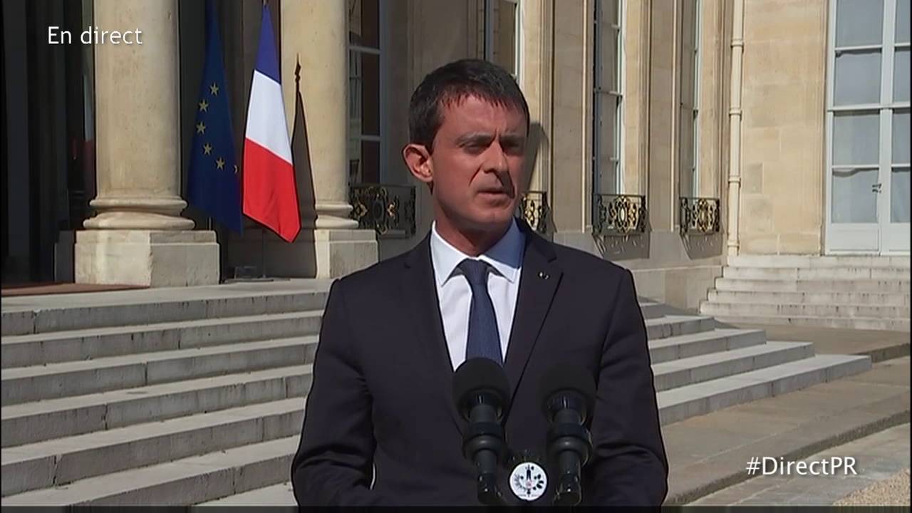 NICE- Manuel Valls : 