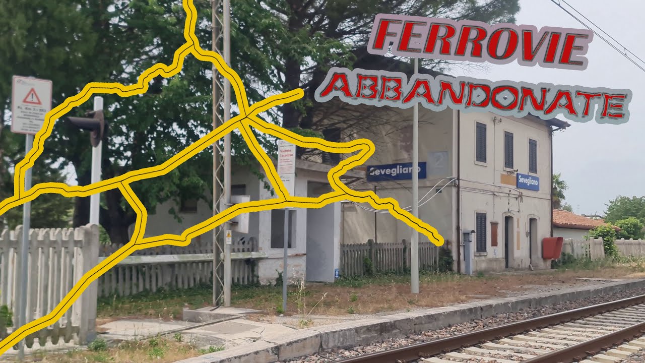 Tutte le STAZIONI ABBANDONATE del Friuli-Venezia Giulia