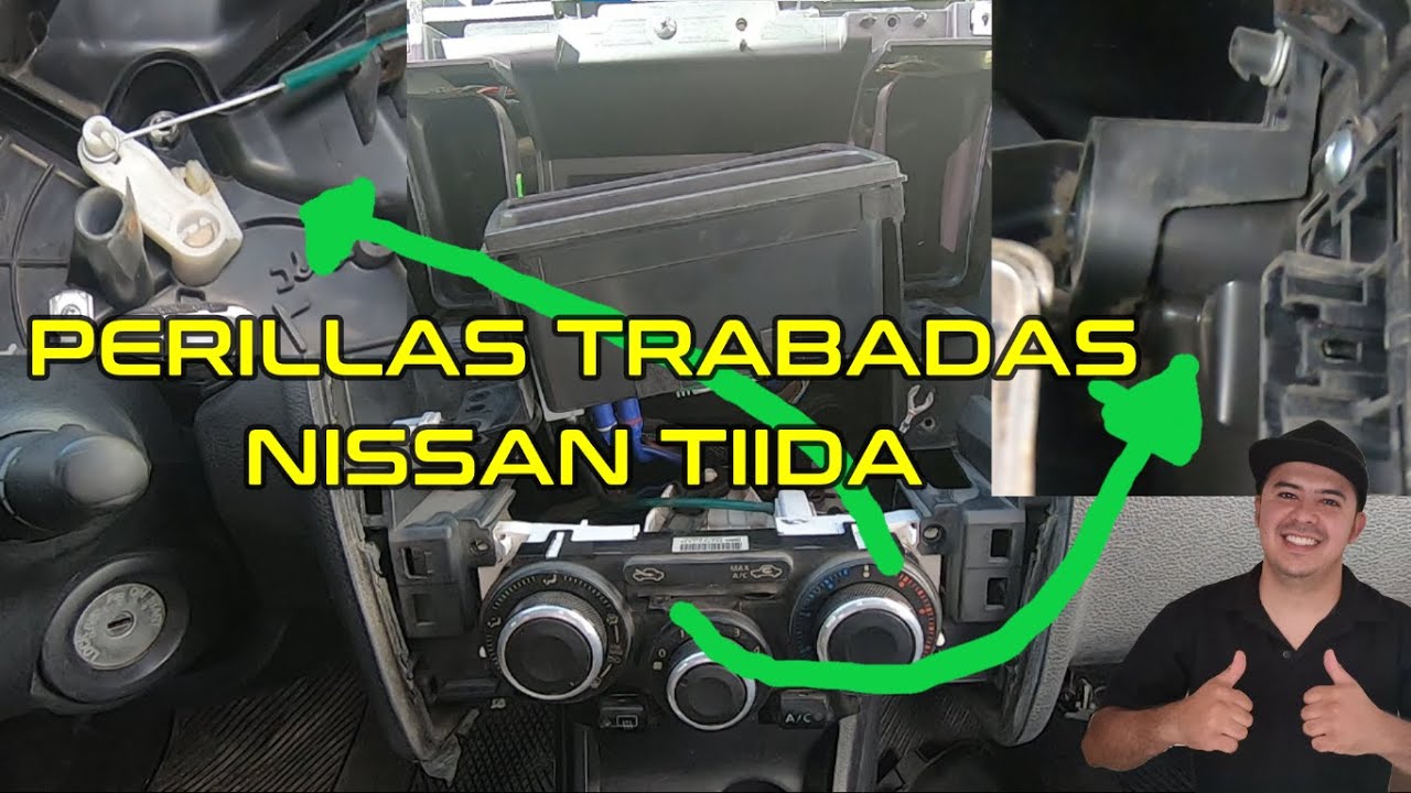 Perillas trabadas tiida