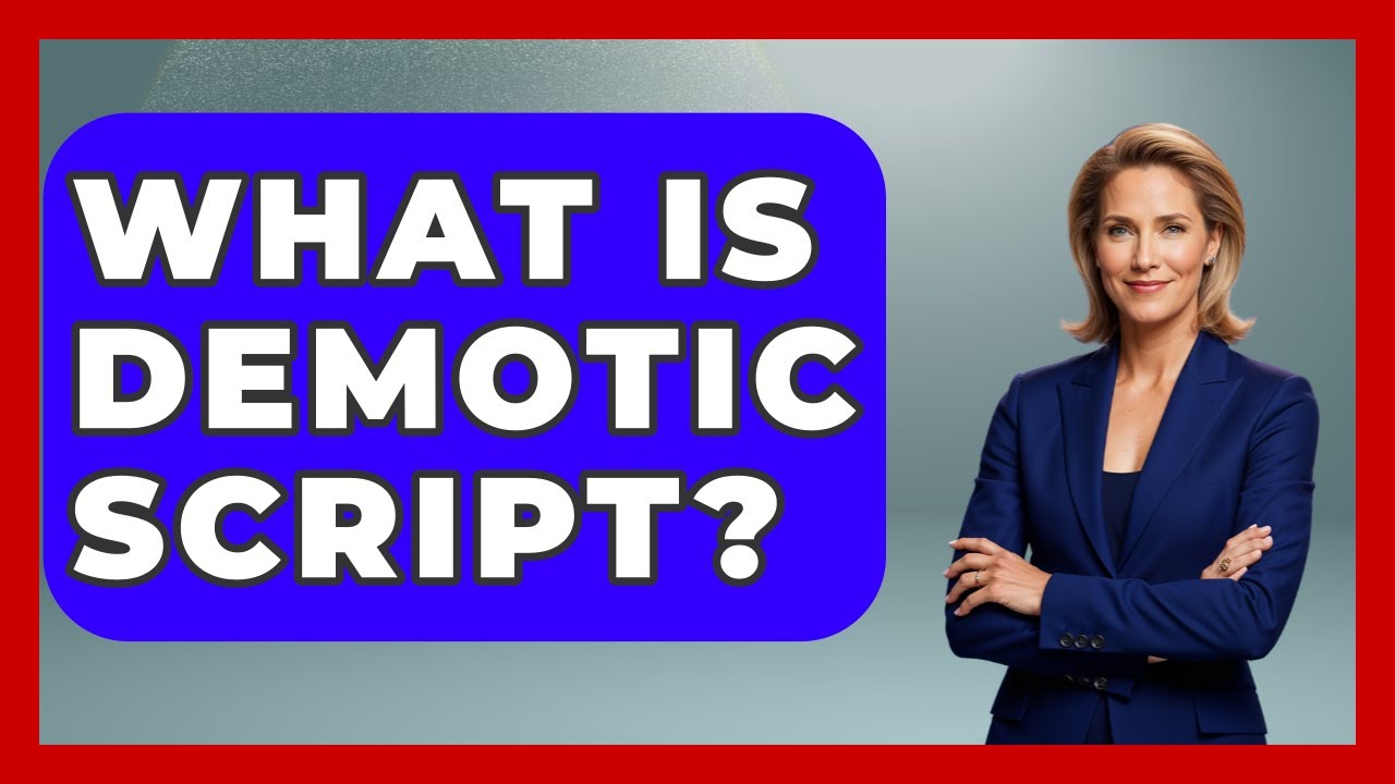 What Is Demotic Script? - Archaeology Quest