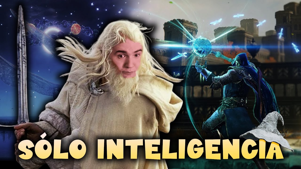 EL RETO TOTAL de HYAKUJIN en ELDEN RING pero SOLO SUBE INTELIGENCIA