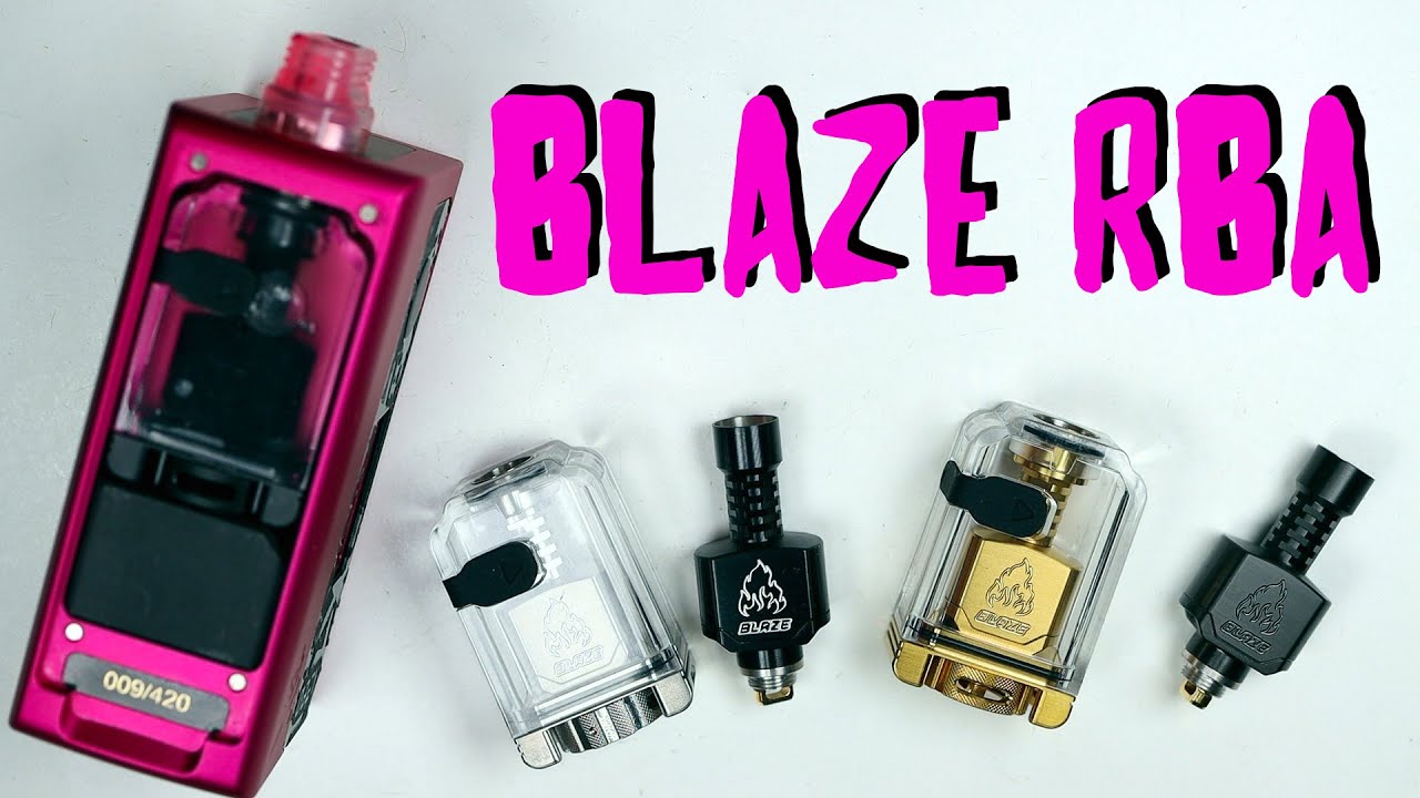Blaze RBA Mike Vapes x ThunderHead Creations + Wicking