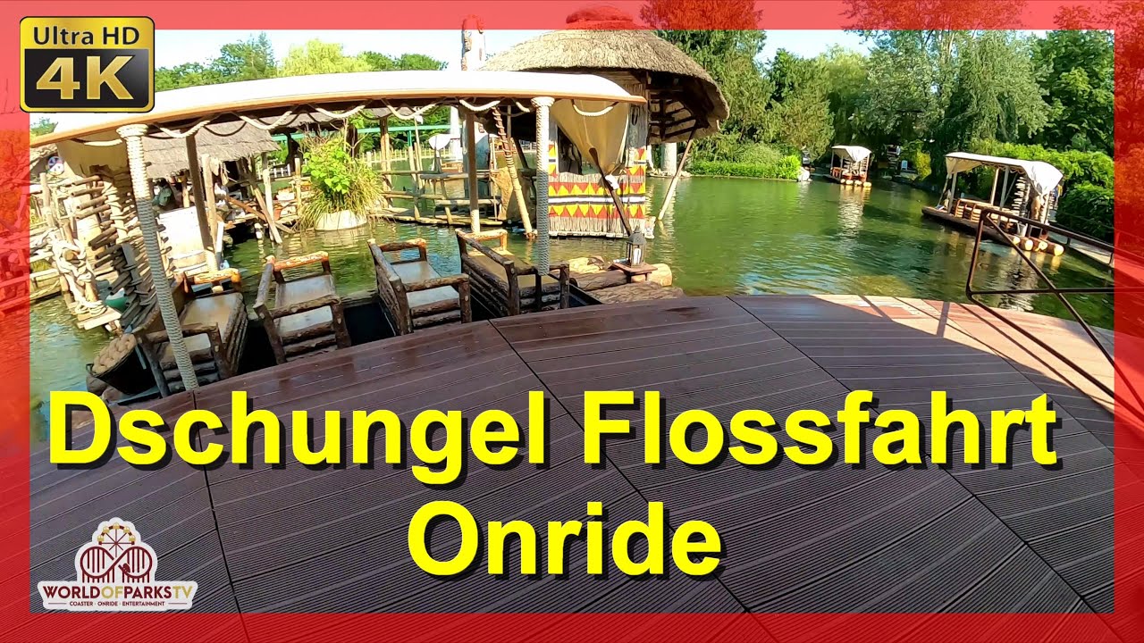Europa Park - Dschungel Flossfahrt Onride |Umbau 2022| Jungle Rafts POV - Afrika Dschungel-Floßfahrt