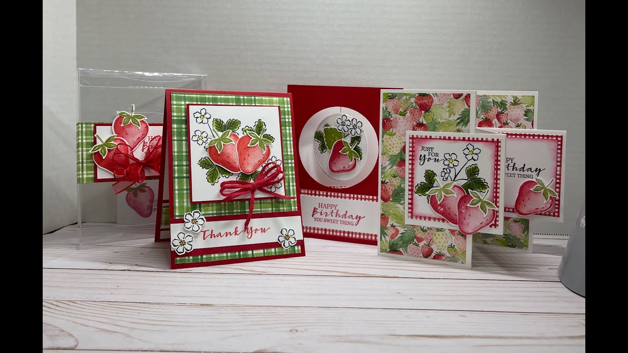 Sweet strawberry - Stampin’ Up!