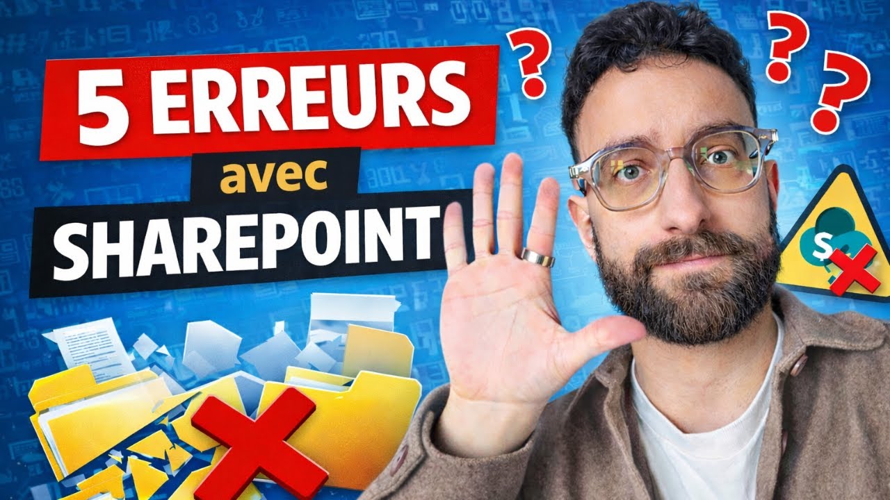SharePoint : les 5 erreurs les plus courantes (et comment les éviter)