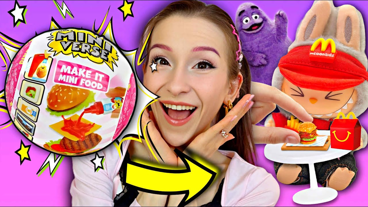 ROBIĘ MINI JEDZENIE DLA LABUBU🤩MINI VERSE