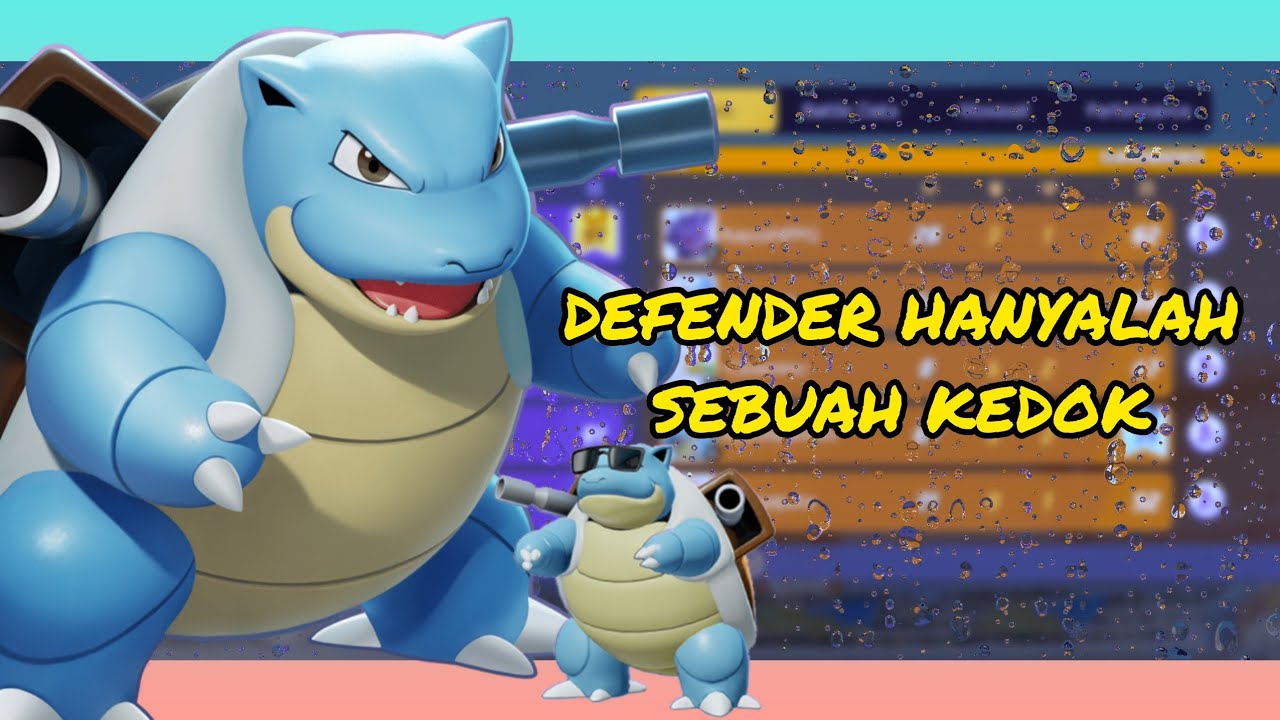11 KO?! Blastoise pura-pura Defender, aslinya Attacker | Pokemon Unite Gameplay