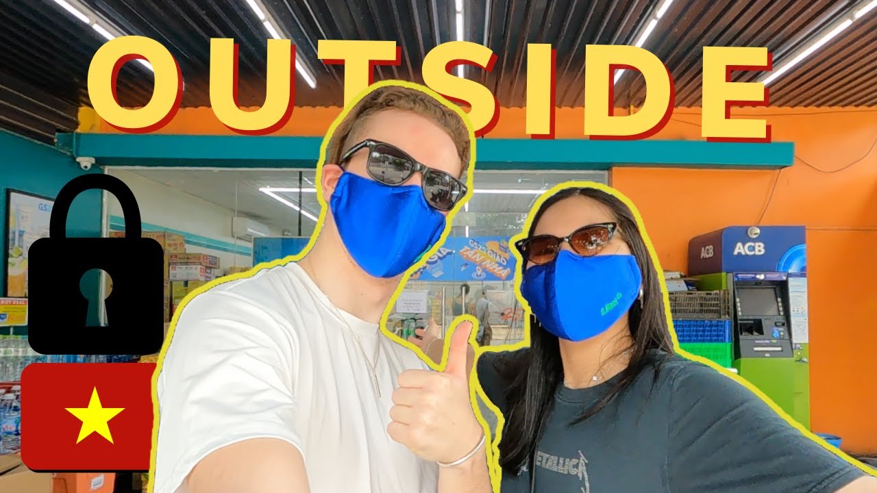 OUTSIDE! Ho Chi Minh lockdown 2021 | Vietnam vlog