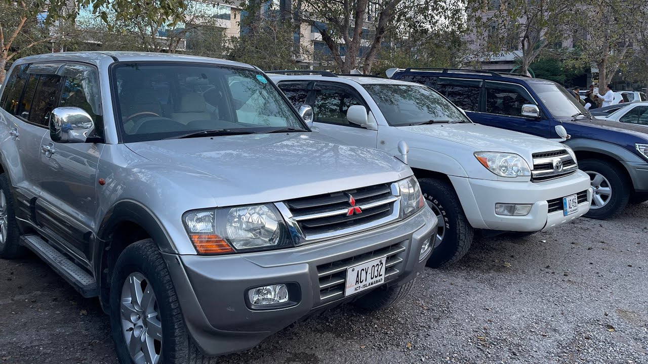 Mitsubishi pajero 2000 model & toyota surf 2004 available | showroom condition urgent sale