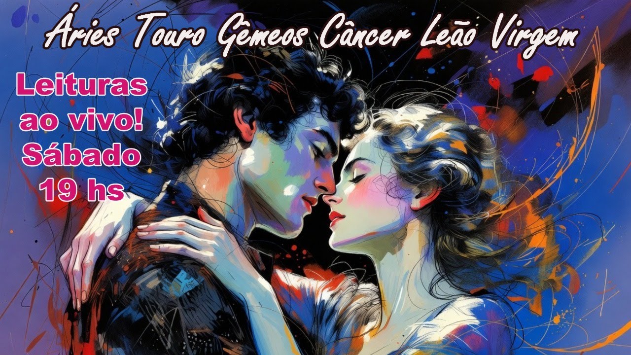 AMOR - Leitura de Tarô ao vivo de Áries a Virgem.