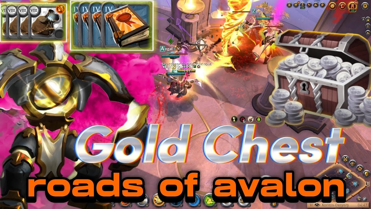Easy Money+ Silver | Roads Of Avalon  Gold Chest 3mil per/h