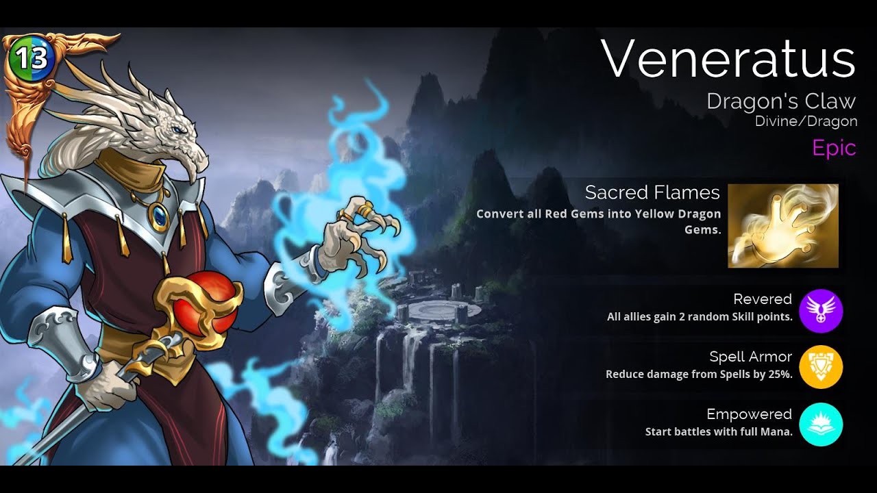 [Gems of War] New Epic Troop: Veneratus