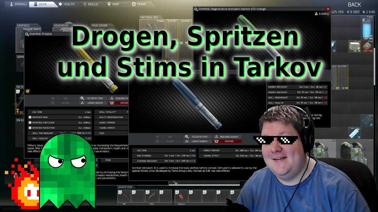 Drogen, Spritzen und Stims - Escape from Tarkov Tipps und Tricks Deutsch