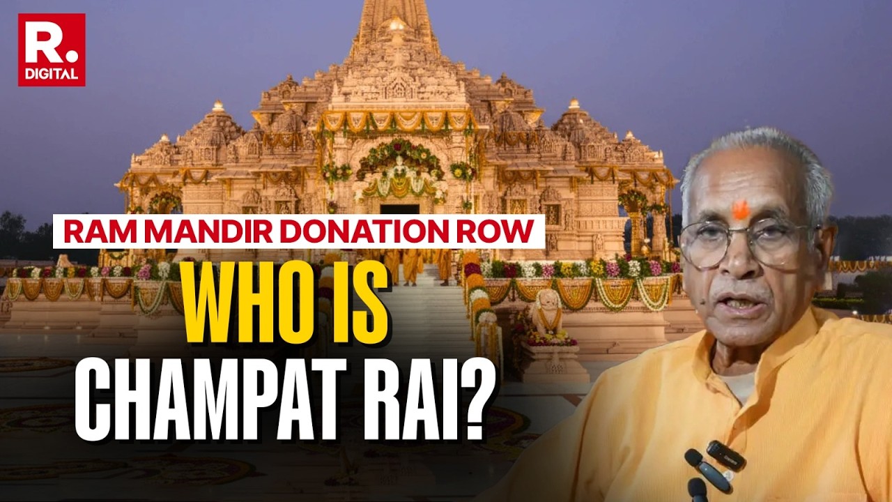 Who Is Champat Rai? 'Patwari of Ram Lalla' Steps Down Amid Ram Mandir Donation Theft Row