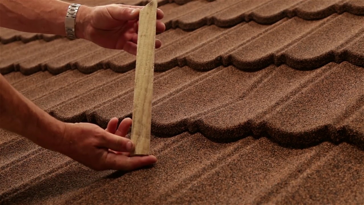 Installing Lightweight Roofing Fixing Dents