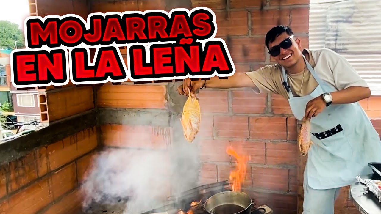 HACIENDO MOJARRA EN LA LEÑA | Muy difícil, Frita y Asada al mismo tiempo. SALE MAL