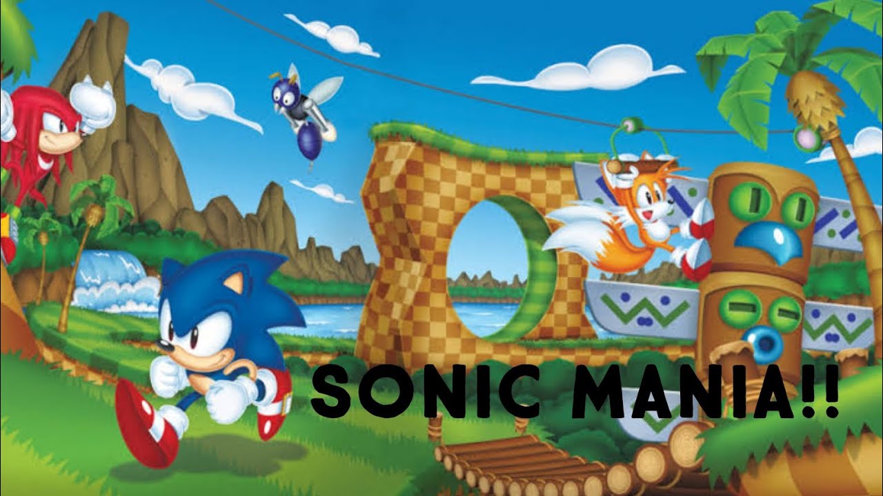 SONIC MANIA PLUS, O INICIO DA NOVA SERIE DO CANAL!!!