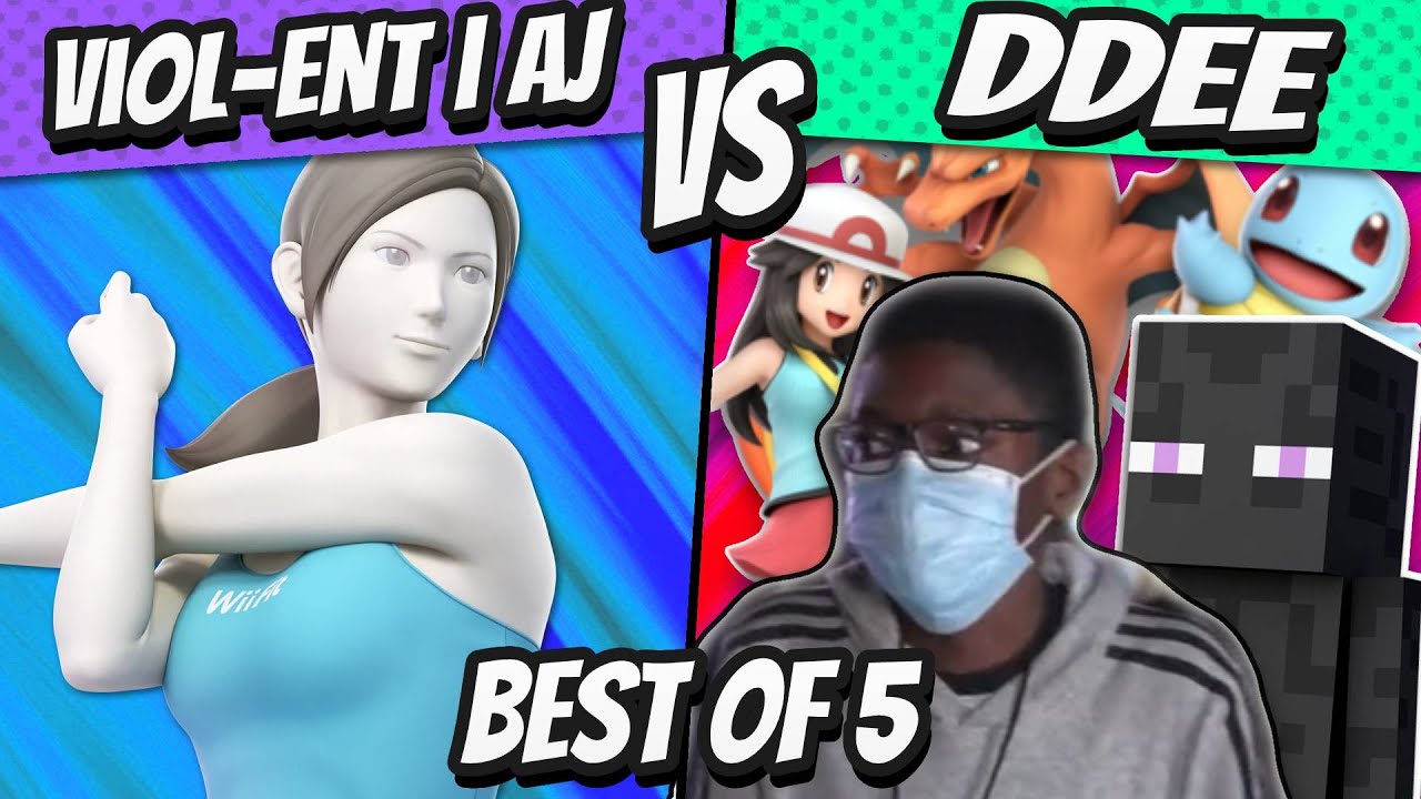This Smash PRO Challenged My Team || VIOL-ENT | AJ VS. @ddee_ssbu​