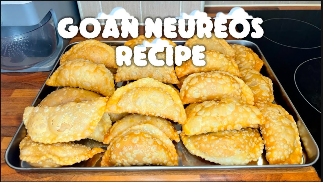 Goan Neureos Recipe || Goan Christmas Sweets || Goan Taste Kitchen