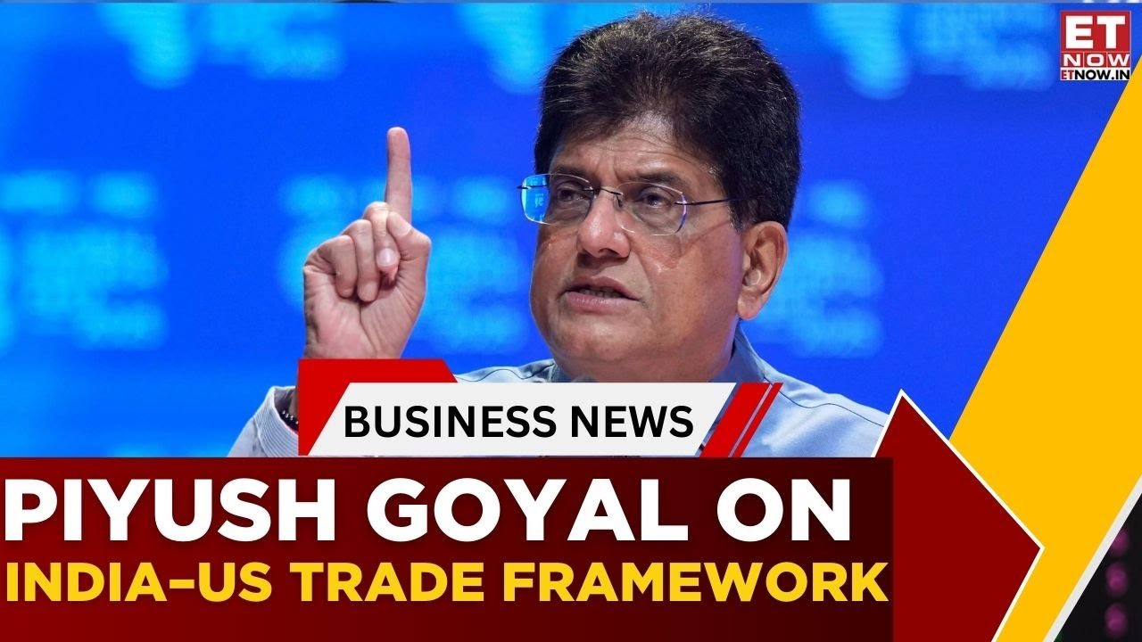 Piyush Goyal | India–US Trade Framework Finalized At An Interim Level | No Dairy, No Compromise