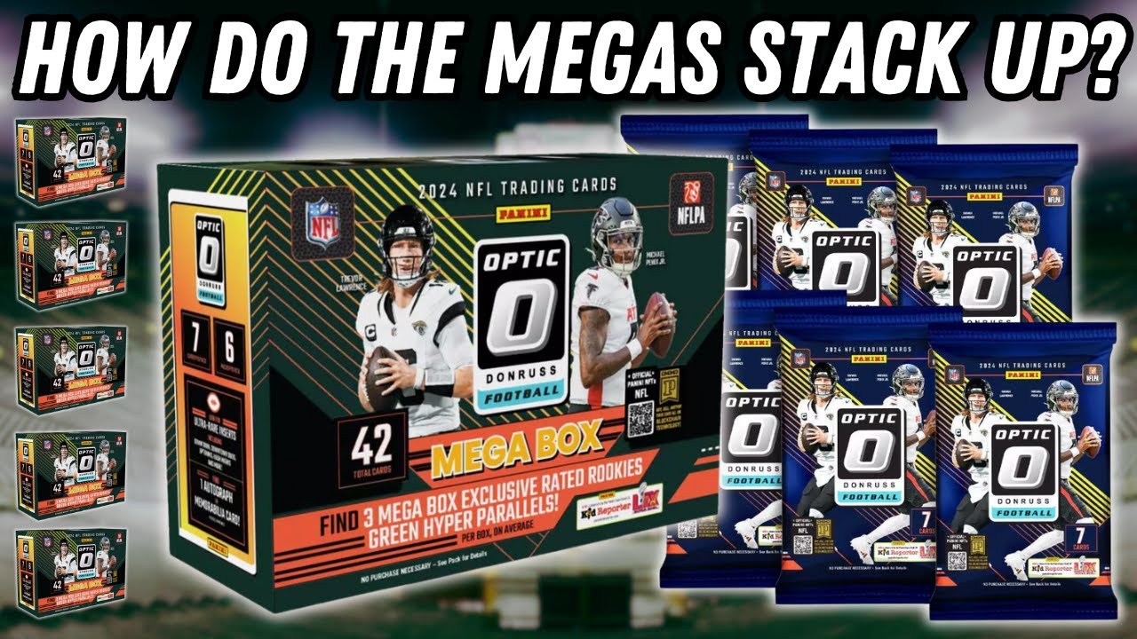 WORTH THE $65 PER BOX? 2024 Optic Football Mega Box Review!