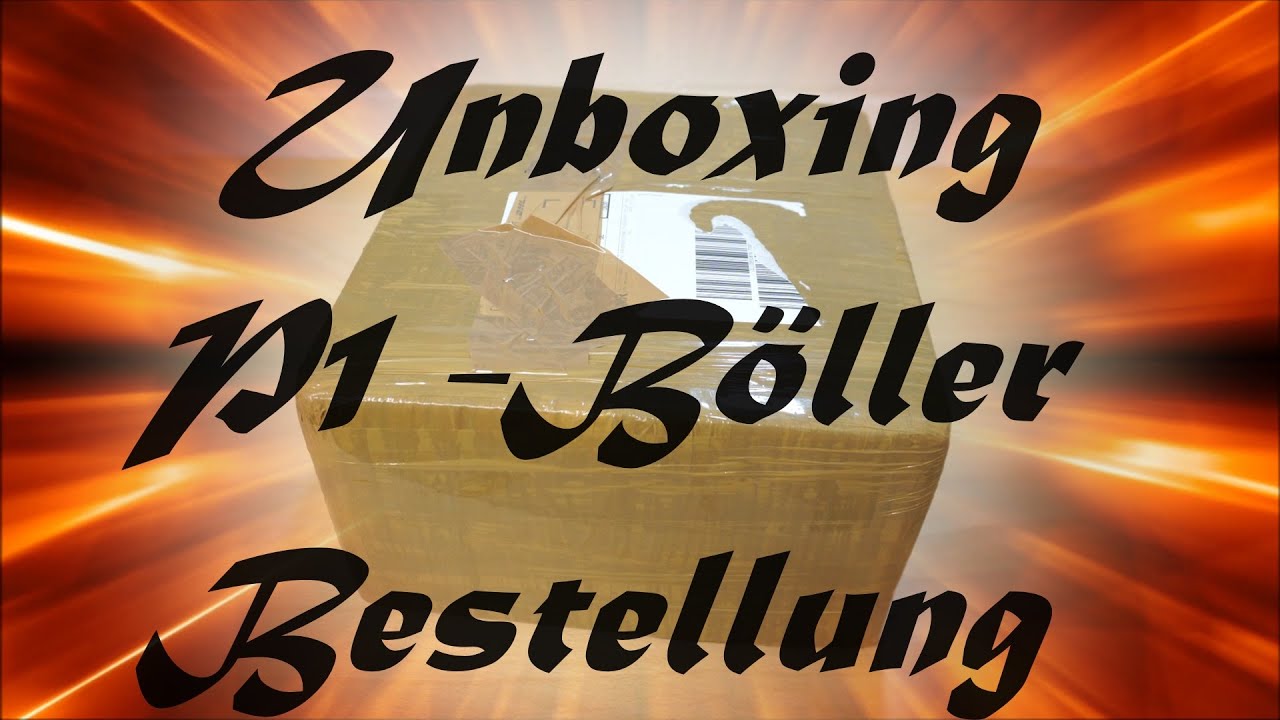 P1 Böller Bestellung -Unboxing-