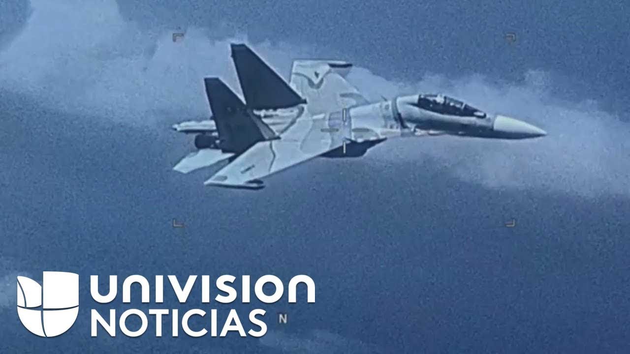 EEUU presenta videos para demostrar el acercamiento de un avi&oacute;n venezolano a una de sus aeronaves