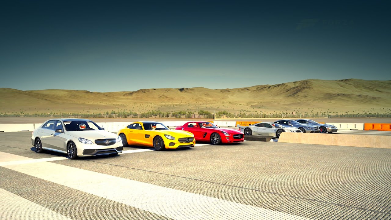 Forza 6: World's Greatest Drag Race! Fastest Mercedes-Benz All in One Race.