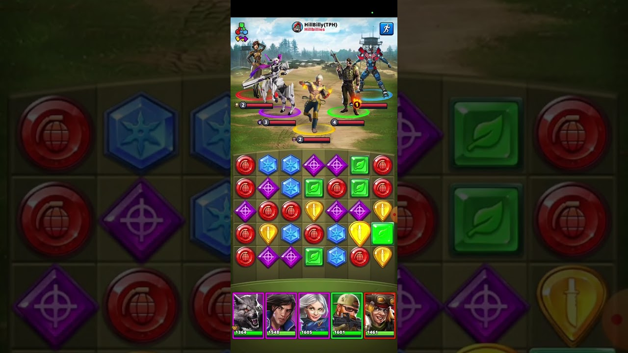 Puzzle combat: Challenge revenge 🔥 Draco vs HillBilly 🔥