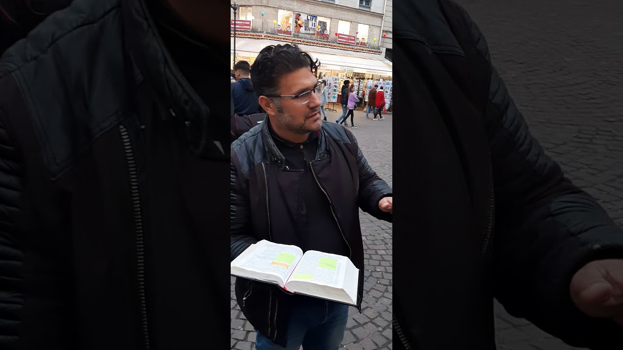 Frère Lolo prie pour un musulman touché par Dieu Vie et Lumière