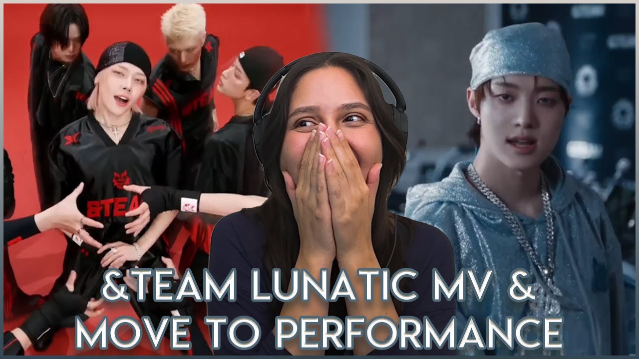 &TEAM «Lunatic» Официальный клип и переход к выступлению | Реакция LUNÉ