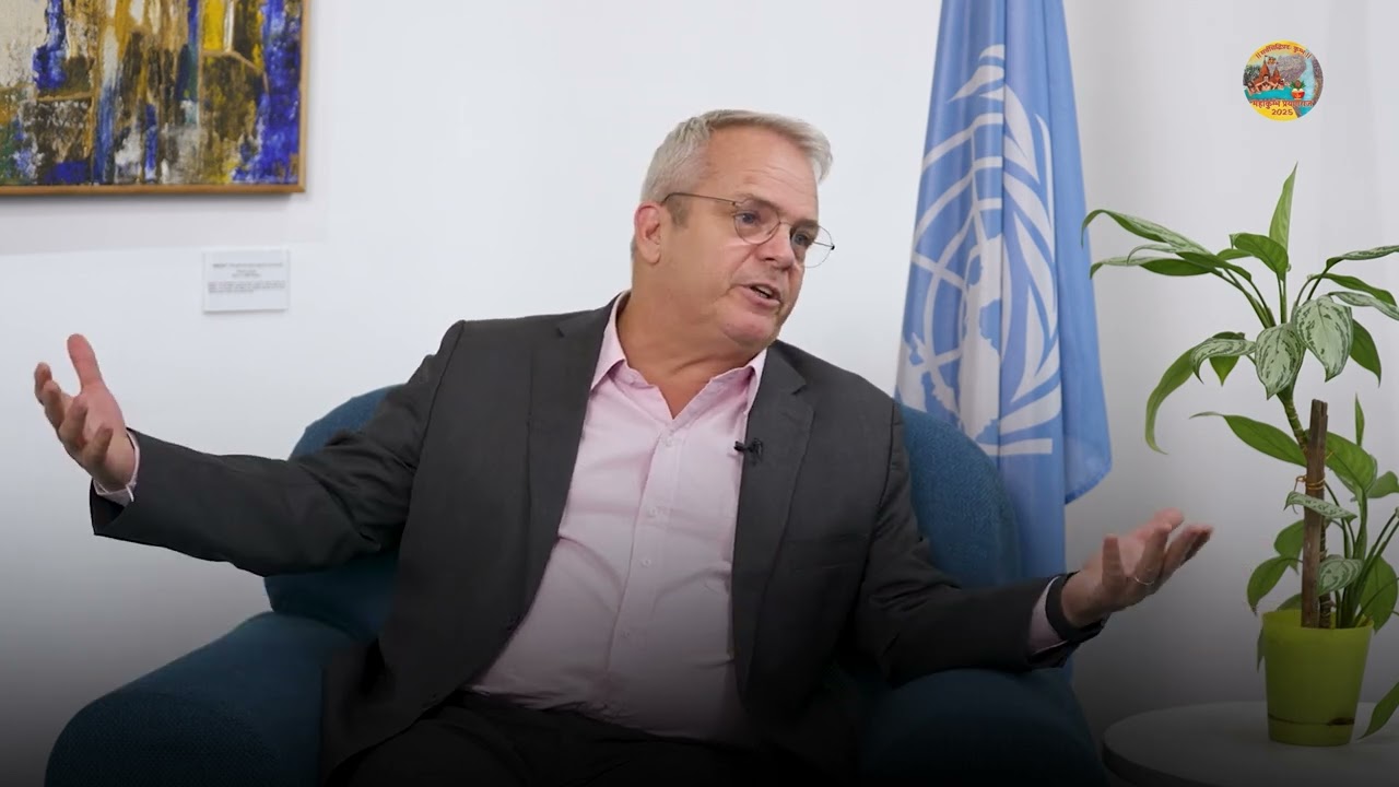 A Glimpse of UNESCO Director Tim Curtis&rsquo; Experience at Maha Kumbh 2025 | Mahakumbh 2025