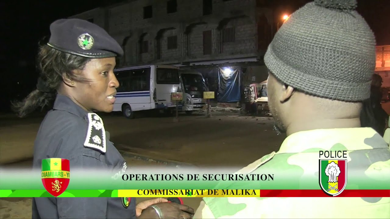 Diambarsyi: Opération de sécurisation avec le commissaire de malika khady diouf partie 2 #jambaarsyi