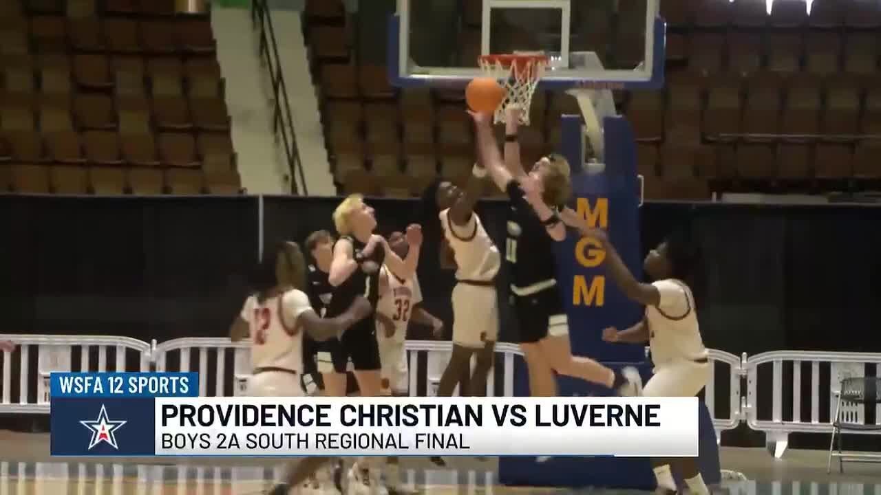 Providence Christian vs. Luverne in boys 2A South Regional final