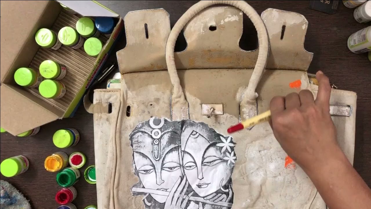 BAG Makeover | DIY RENOVATION of old Handbag | ft. Sarita Jain Ma'am