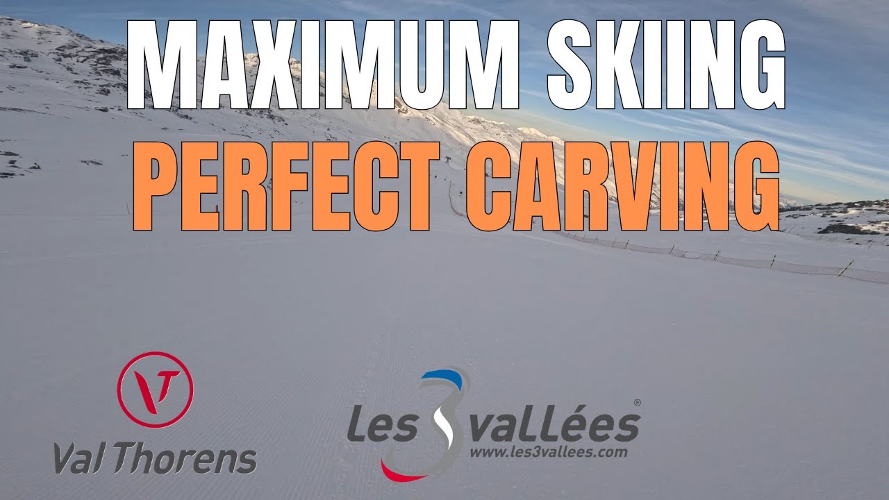 Skiing various pistes 'Plateau', 'Lagopede' and 'Gentiane' in Val Thorens, Les 3 Vallées, 2026