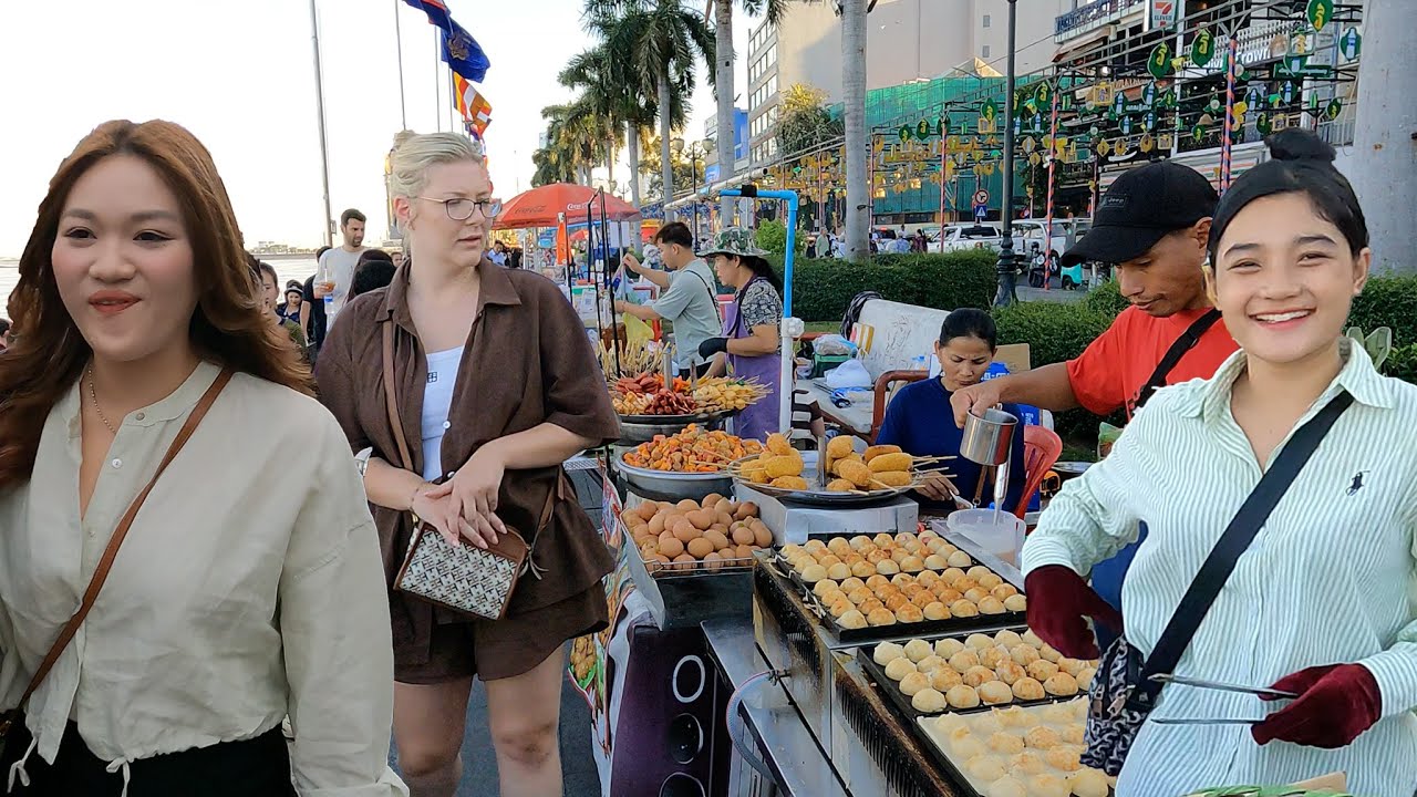 Ultimate Phnom Penh Riverside Street Food Tour January 2026 | Best Cambodian Food Experience