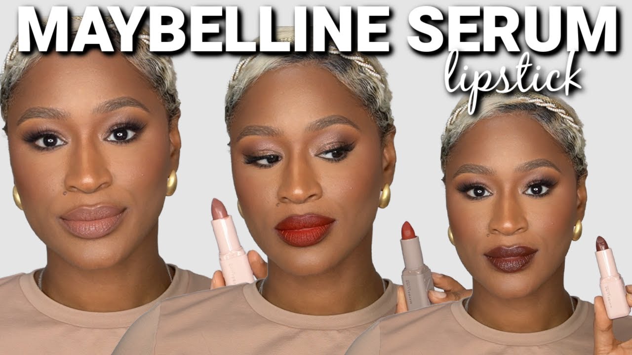 Новые сывороточные помады Maybelline | Ariel Ash