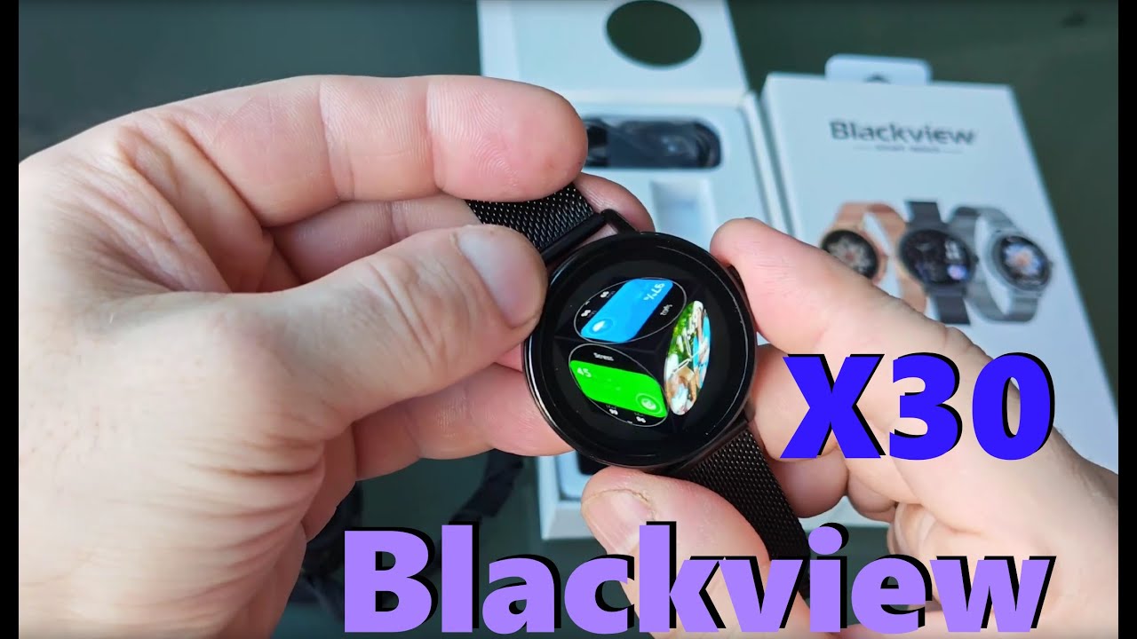 Обзор Blackview X30 - часы ТОЛЬКО для женщин? Не уверен но похоже...