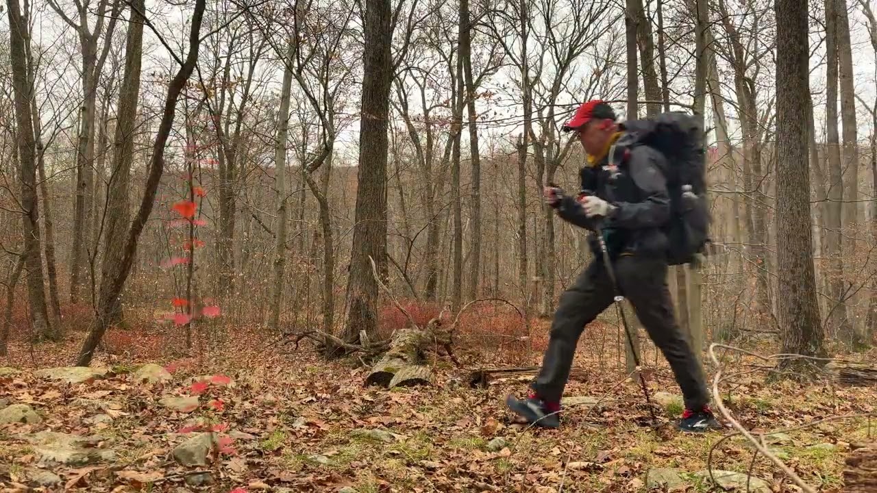 A hike to Torrey Memorial - Turkey Hill Lake on an early November day. 