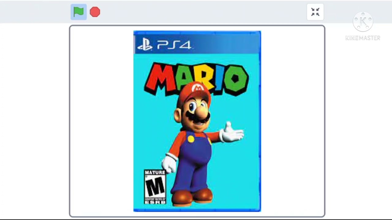 Super Mario on the PS4 MEME