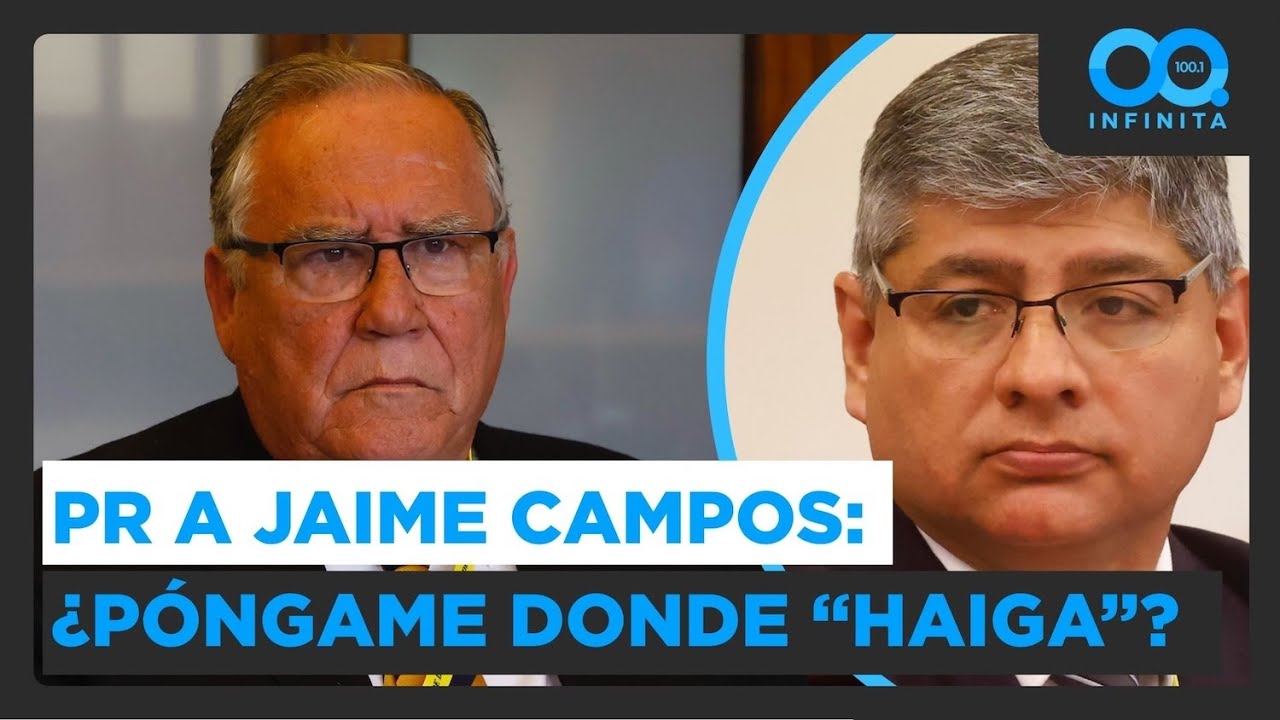 “Nunca imaginamos que iba a pasar esto”: Partido Radical por designación de Jaime Campos