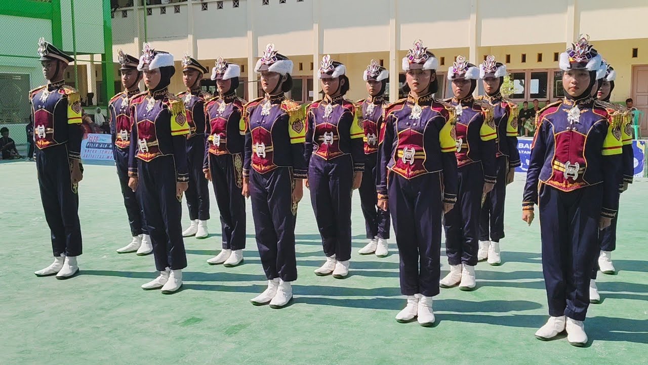 JUARA HARAPAN UTAMA 3 PASKIBRA SMPN 8 KOTA BANDUNG LKBB DARUL FALAH COMPETITION 2