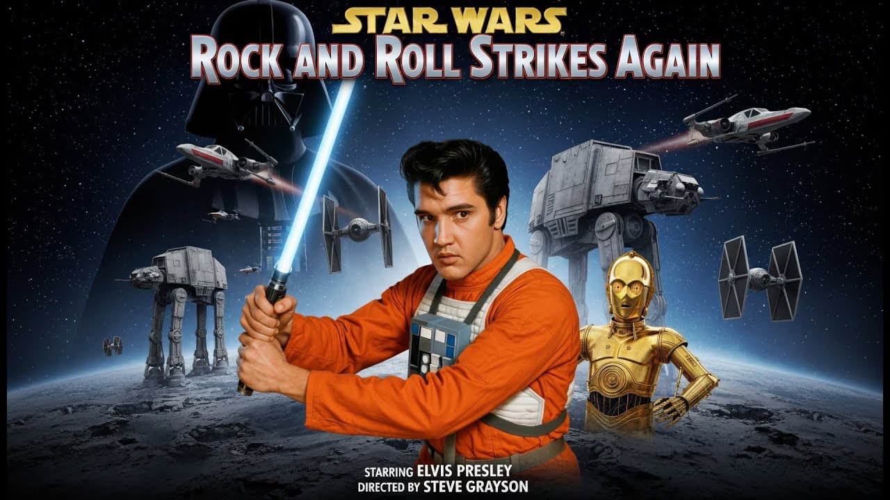 Rock & Roll Strikes Back — Elvis Presley Takes the Galaxy!