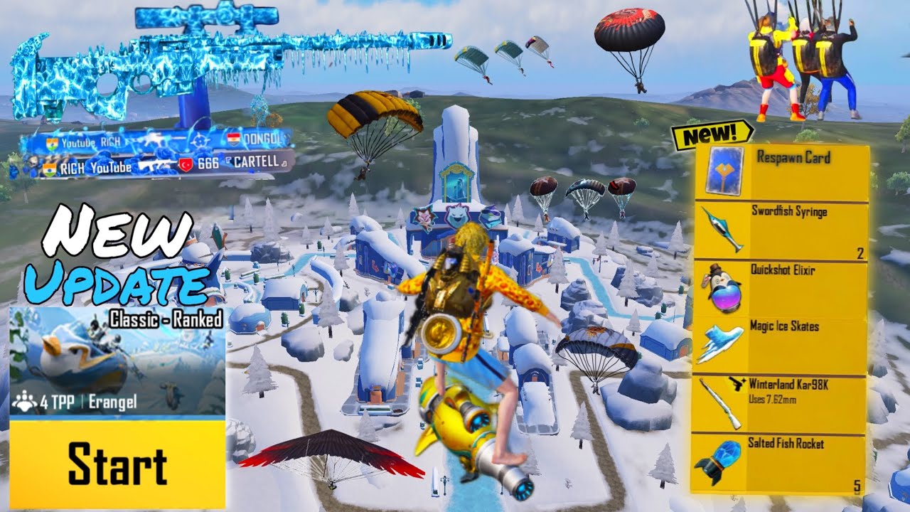 Wow!😍 NEW BEST LOOT GAMEPLAY in FROSTY FUNLAND MODE 🥶 Pubg Mobile