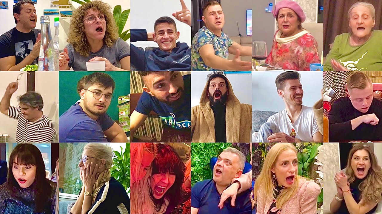 TELLING OUR FAMILY AND FRIENDS WE’RE ENGAGED | REACTING TO OUR ENGAGEMENT VIDEO | RAW AND EMOTIONAL