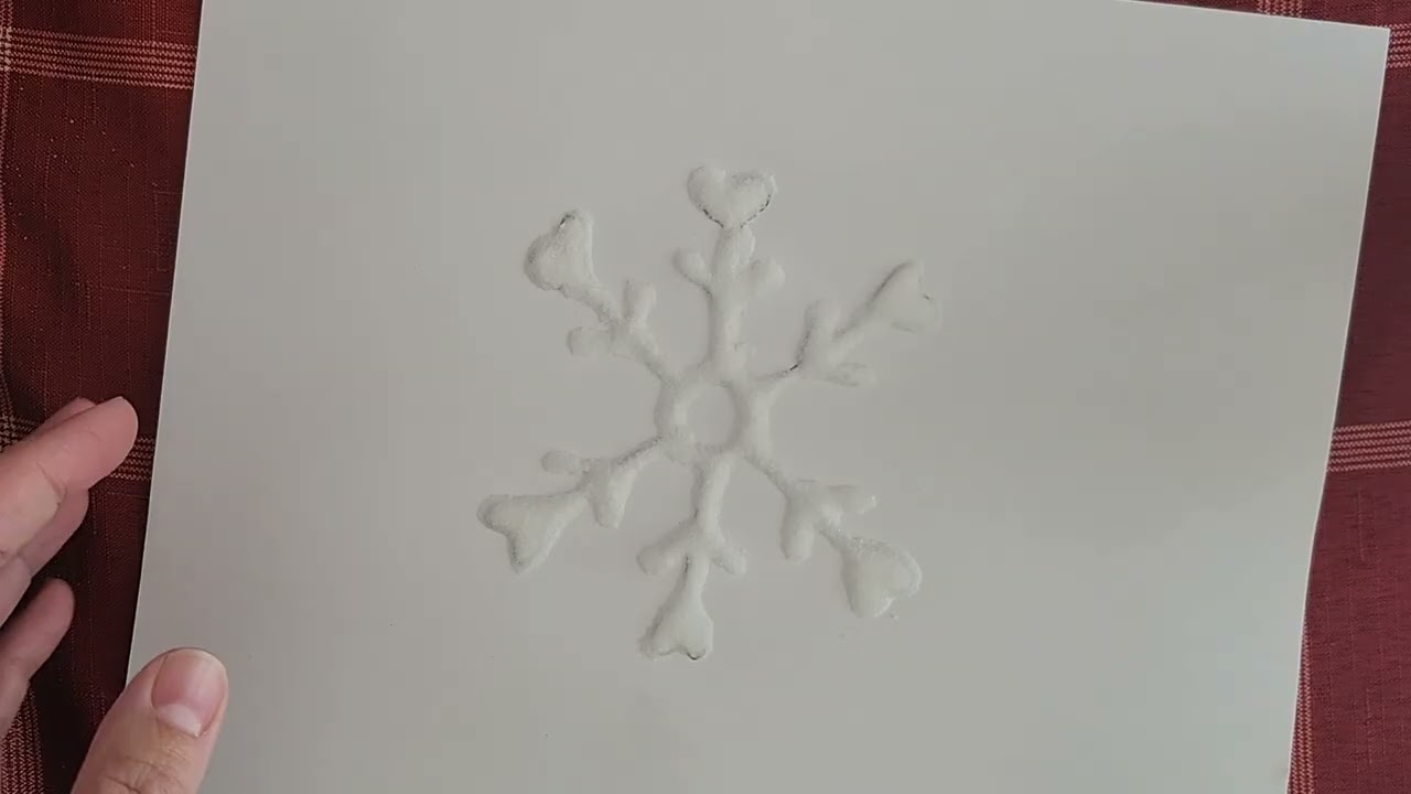 Salt Snowflakes