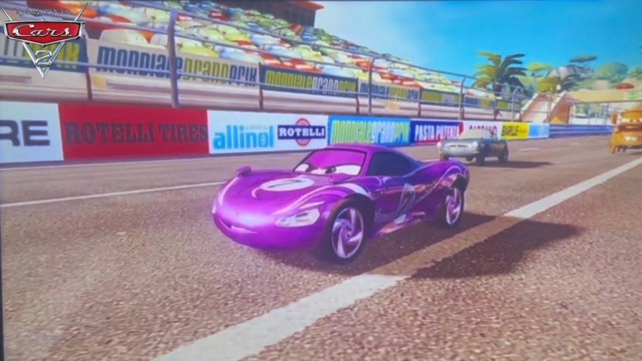 Cars 2 The Video Game- Racer Holley Mountain Run