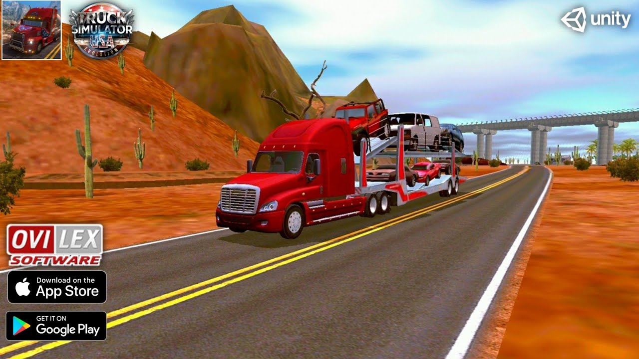 Truck Simulator USA Evolution | Remastered TRUCK Simulation | Gameplay (Android/iOS)