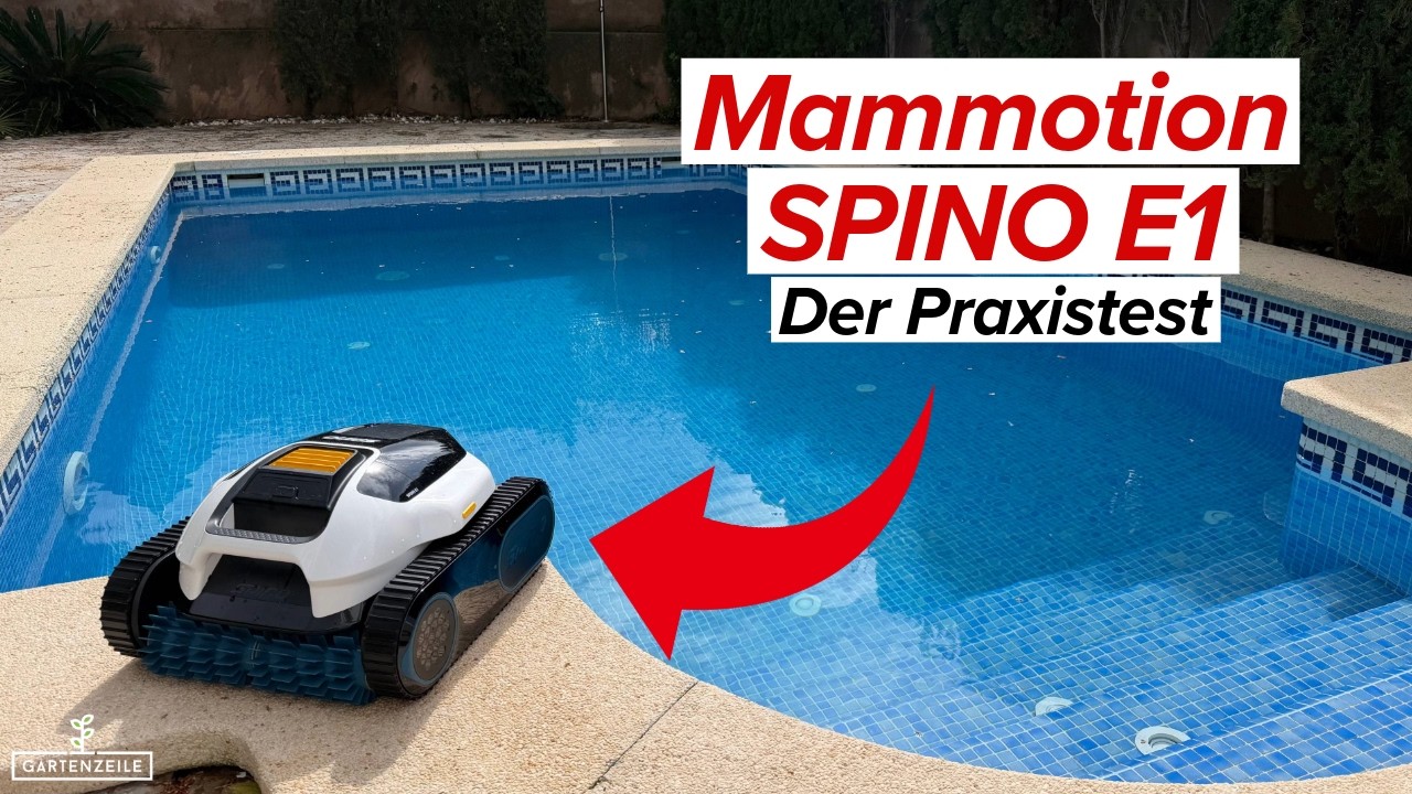 Mammotion SPINO E1 Poolroboter im Praxistest 🌊 Starke Reinigung f&uuml;r unter 500&euro;?
